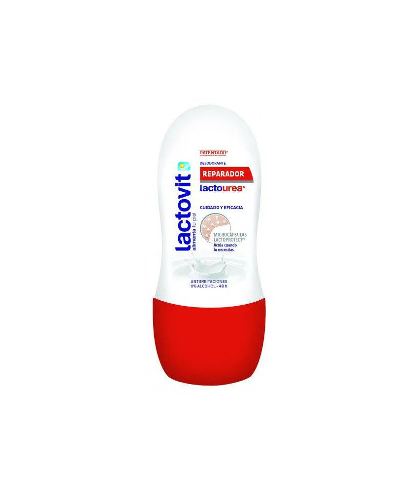 Déodorant Roll On Réparateur Lactovit Lactourea 50ml