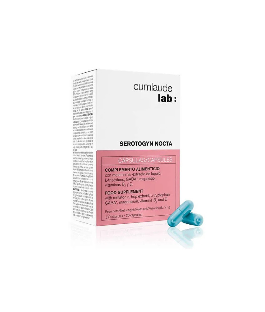 Améliorez votre sommeil avec Cumlaude Serotogyn Nocta 30 Capsules