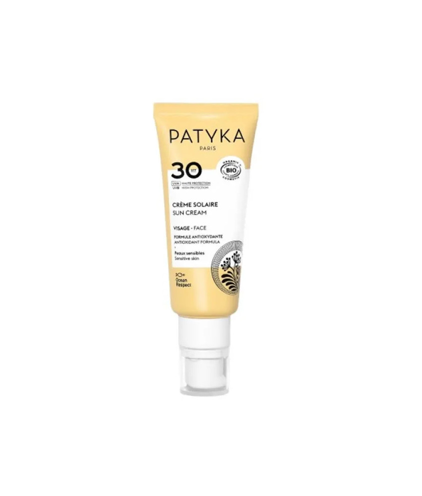 Protection solaire visage SPF30 Patyka 40ml