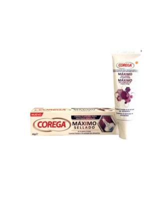 Corega Maximum Scellé 40g - Fixation durable et confort toute la journée