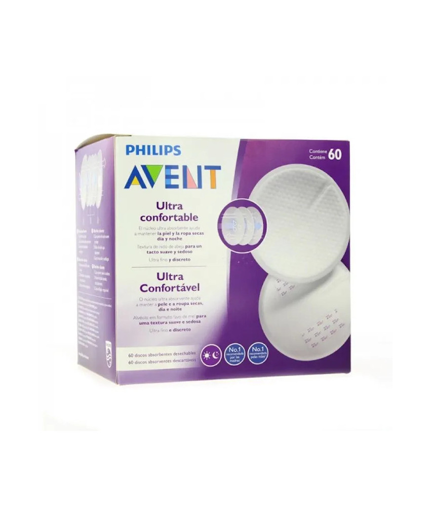 Coussinets absorbants allaitement 60 pièces