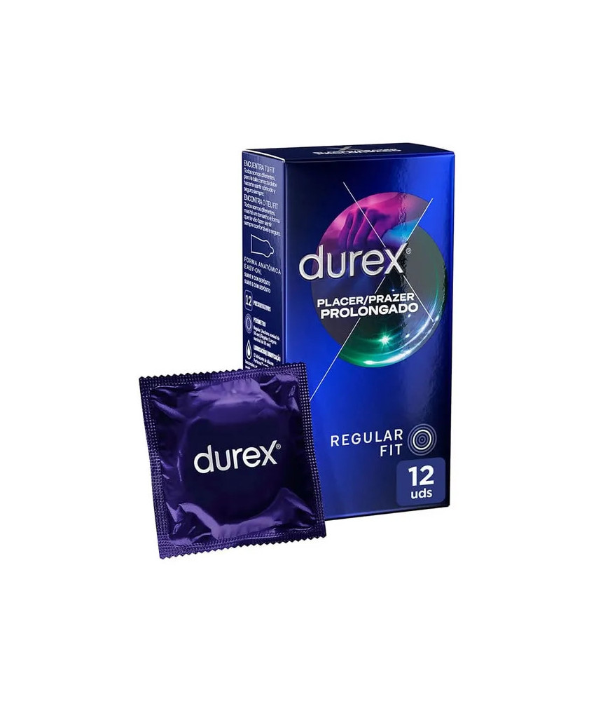 DUREX Prolonged Pleasure 12 unités: Plaisir prolongé assuré
