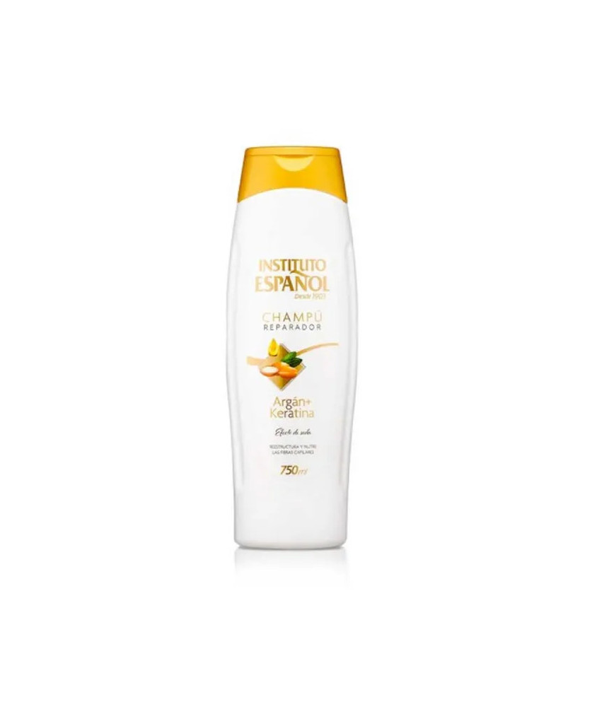 Shampooing Institut Espagnol Réparateur Argan + Kératine 750ml