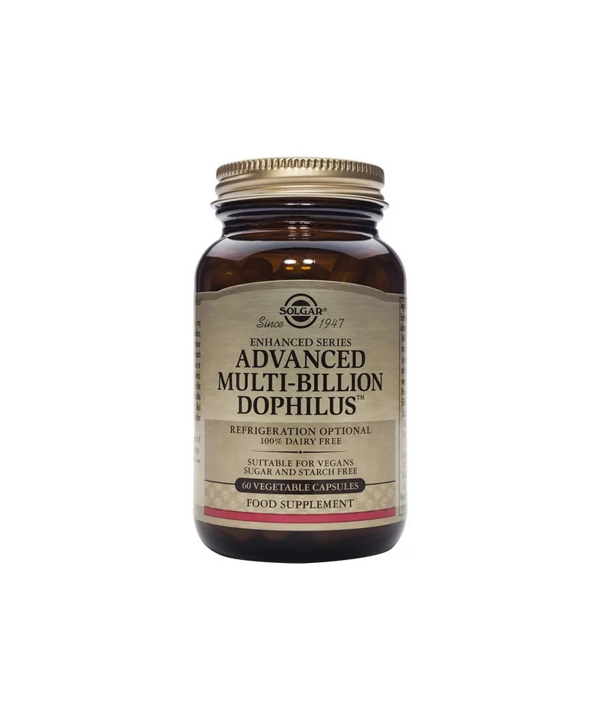 Solgar Multi Billion Dophilus Advanced 60 Gélules Végétales