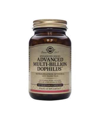 Solgar Multi Billion Dophilus Advanced 60 Gélules Végétales