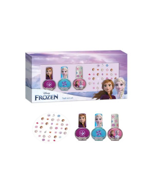 Coffret Nail Art Disney Frozen 4 Produits