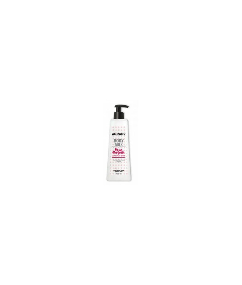 Lait Corps Agrado Rose Musquée 400ml