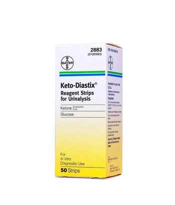 Bayer Ketodiastix 50 Bandes: Testez Votre Sucre Facilement!