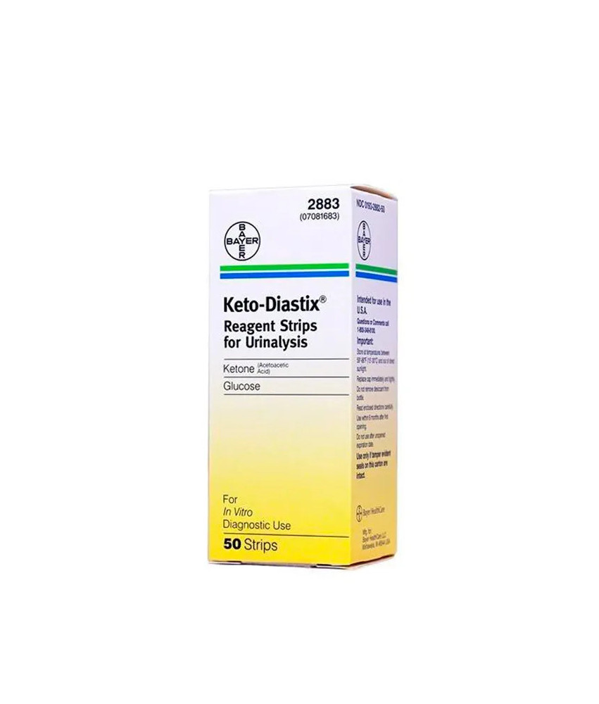 Bayer Ketodiastix 50 Bandes: Testez Votre Sucre Facilement!