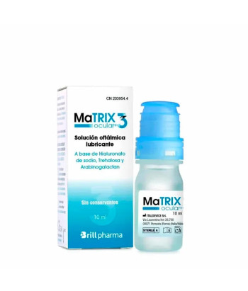 Gouttes ophtalmiques Matrix Ocular 3 - Solution visuelle efficace