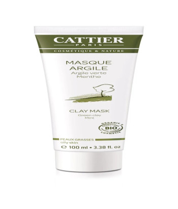 Mascarilla à l'Argile Verte Cattier Paris 100ml