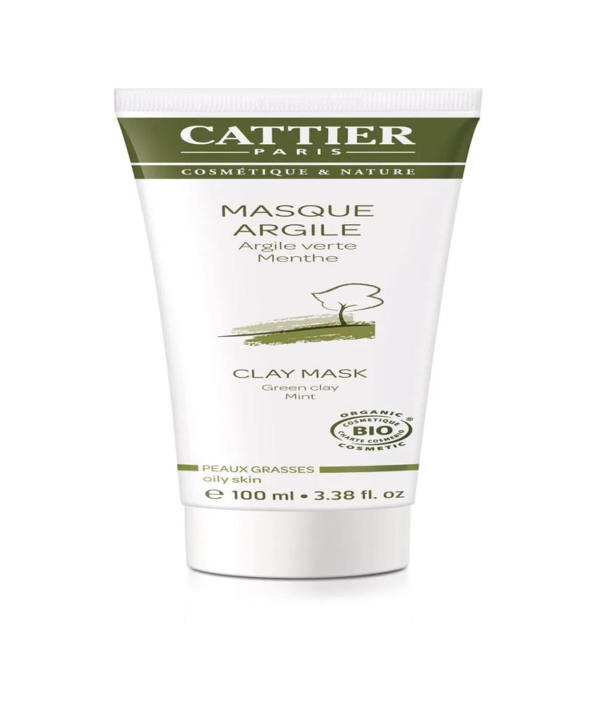 Mascarilla à l'Argile Verte Cattier Paris 100ml