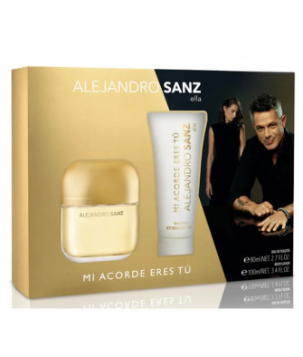 Coffret 2 Produits Alejandro Sanz: Mi Acorde Eres Tu 🎶