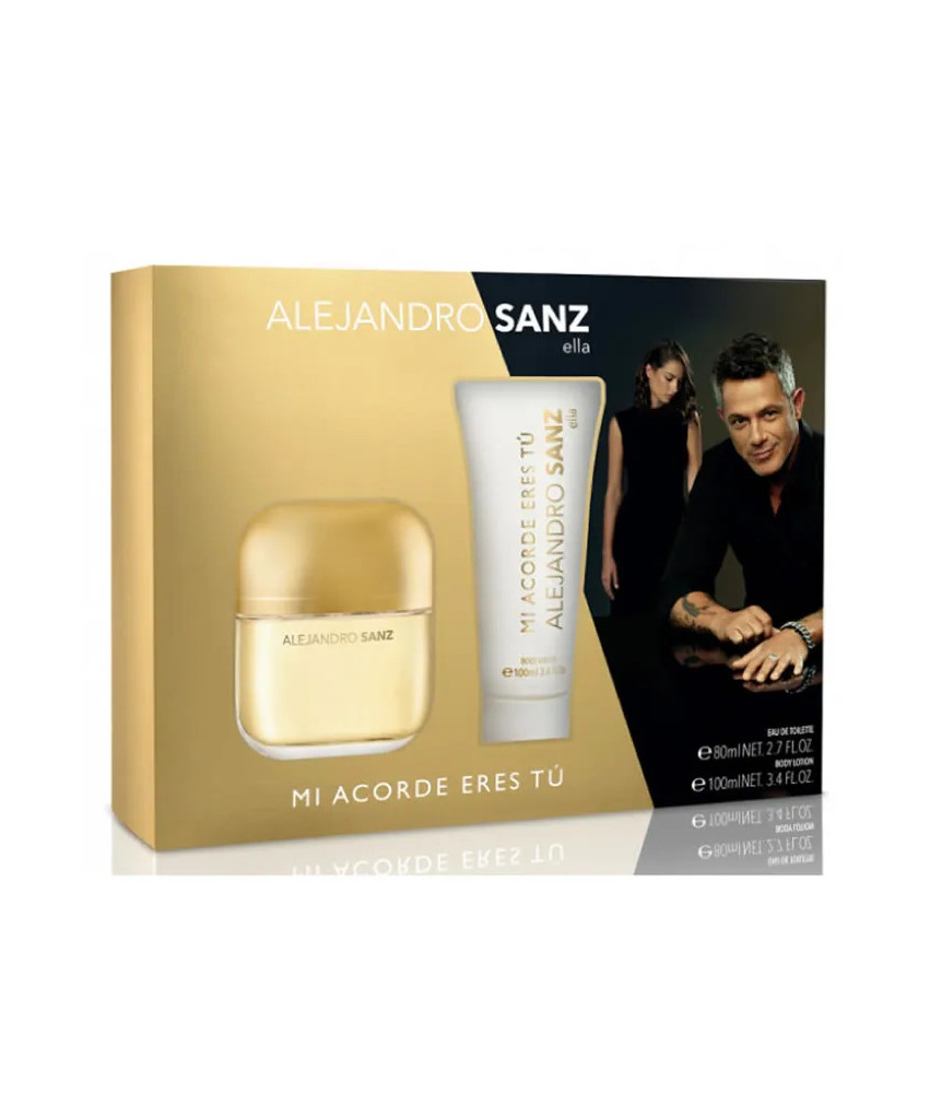 Coffret 2 Produits Alejandro Sanz: Mi Acorde Eres Tu 🎶