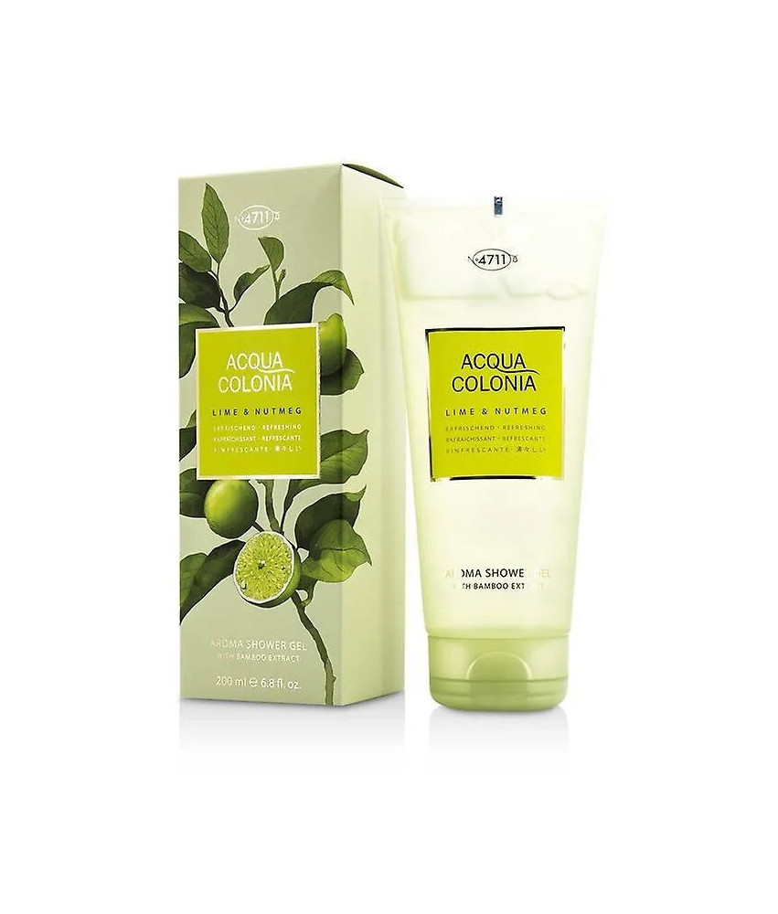 Gel rafraîchissant 4711 Lime et Muscade 200ml