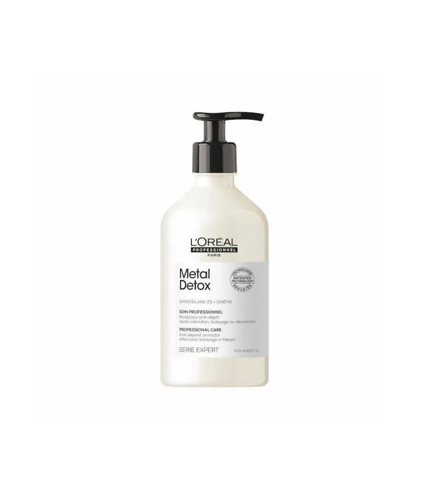 Revitalisez vos cheveux avec le Conditionneur Metal Detox 500ml L'OREAL PROFESSIONNEL