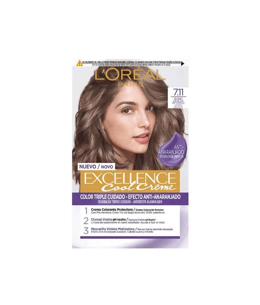 L'Oréal Excellence Cool Creme 7.11 192ml - Nuance Subtile