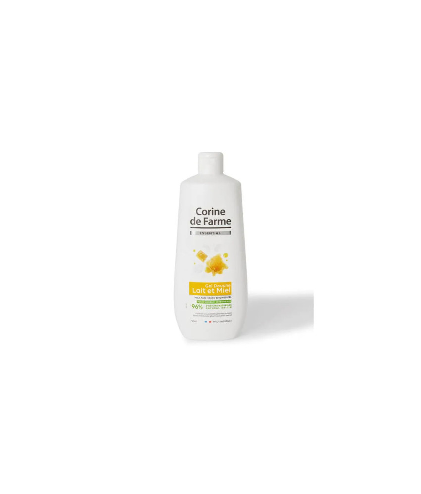Gel Douche Leche et Miel 750ml - Corine De Farme