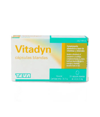 Vitadyn30 Gélules : Le complément idéal pour votre bien-être