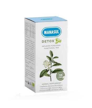 Détox Bio Manasul 25 Sachets - Nettoyez votre corps naturellement