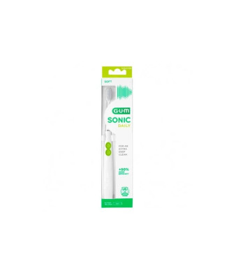 Brosse à dents électrique Gum Sonic Daily - Blanche