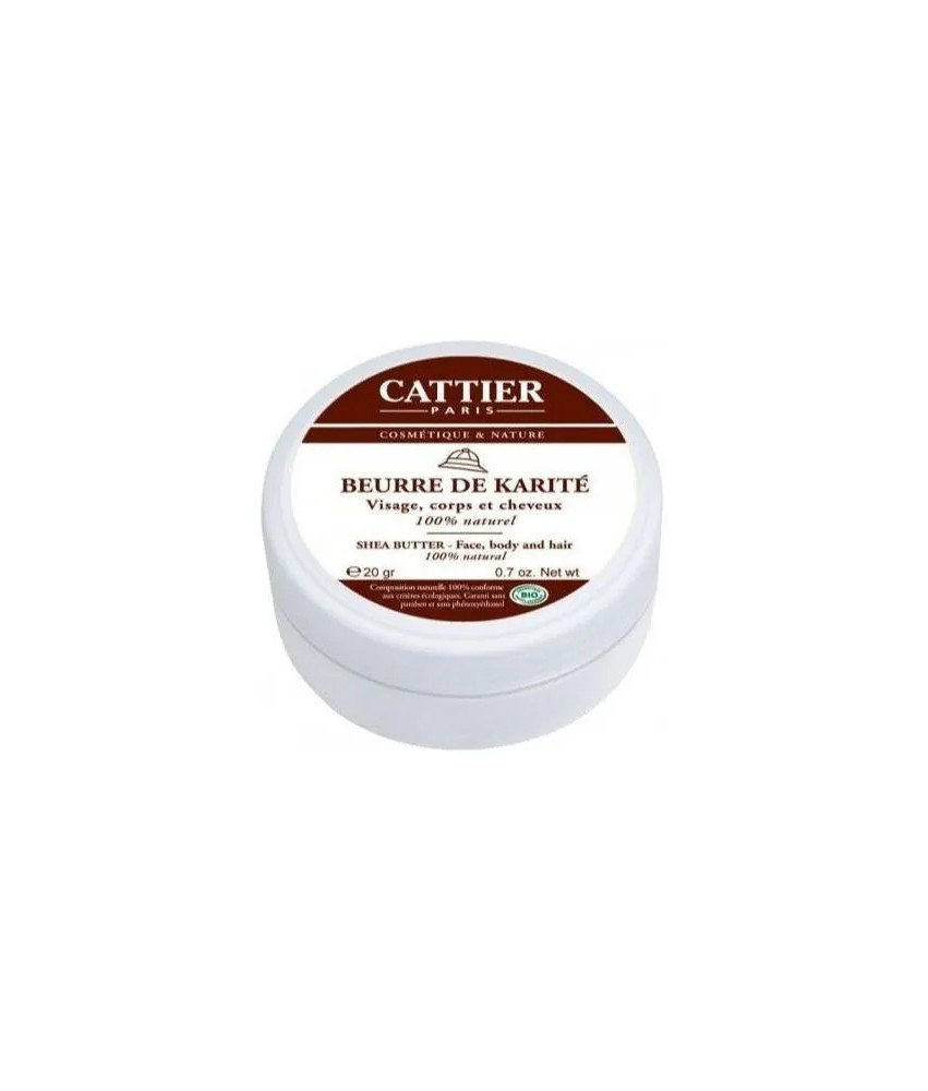 Cattier Paris: Manteca De Karite 20g