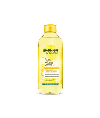 Nettoyez en profondeur avec Garnier Skinactive Vitamina C Agua Micelar 400ml