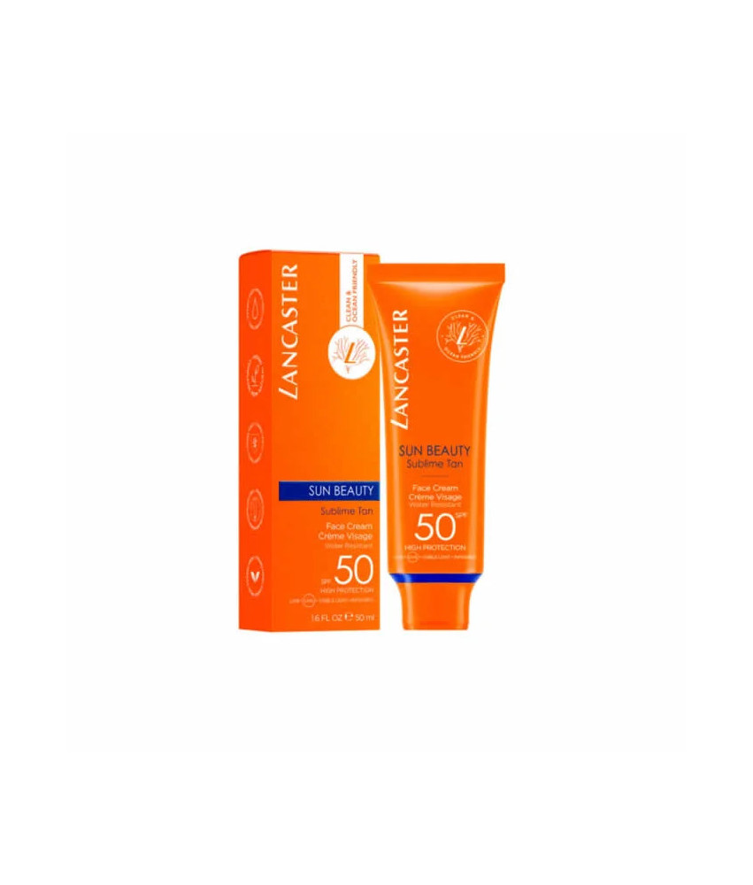 Crème solaire visage Lancaster Sun Beauty Sublime Tan SPF50 50ml