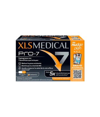 XLS Medical Pro-7 Nudge 180 Capsules: Perte de poids naturelle