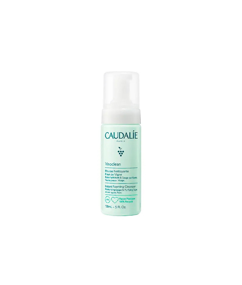 Caudalie Vinoclean Mousse Nettoyante 50ml - Mousse nettoyante efficace