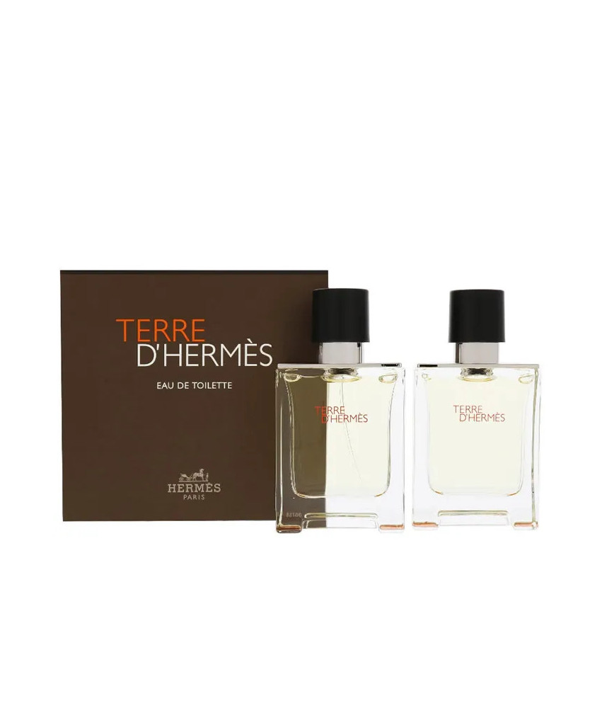 Hermès Terre D'Hermes : 2x50ml Eau de Toilette Captivante
