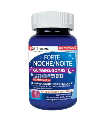 Forté Pharma Gummies Nuit: 30 délicieux bonbons pour bien dormir