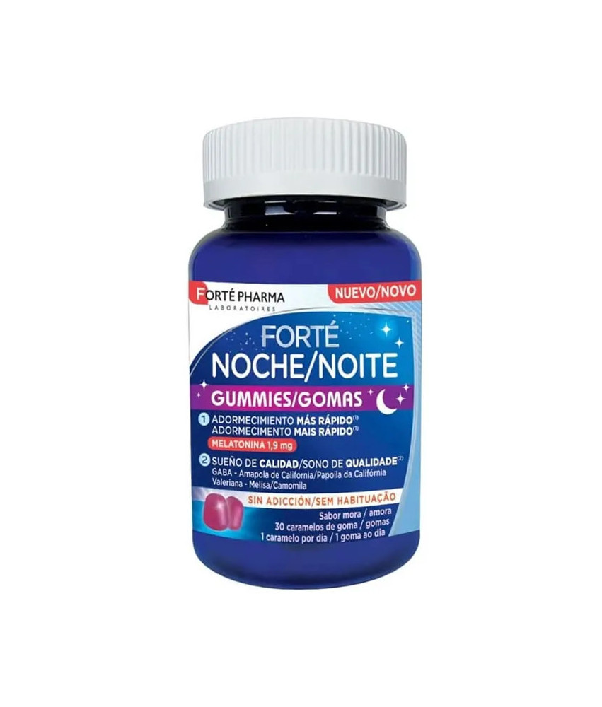 Forté Pharma Gummies Nuit: 30 délicieux bonbons pour bien dormir