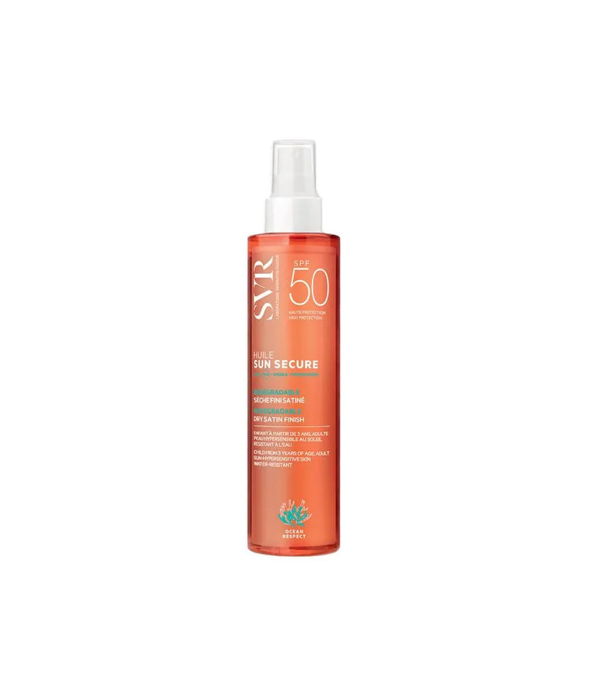 Protection solaire SVR Sun Secure Huile Sèche SPF50 200ml