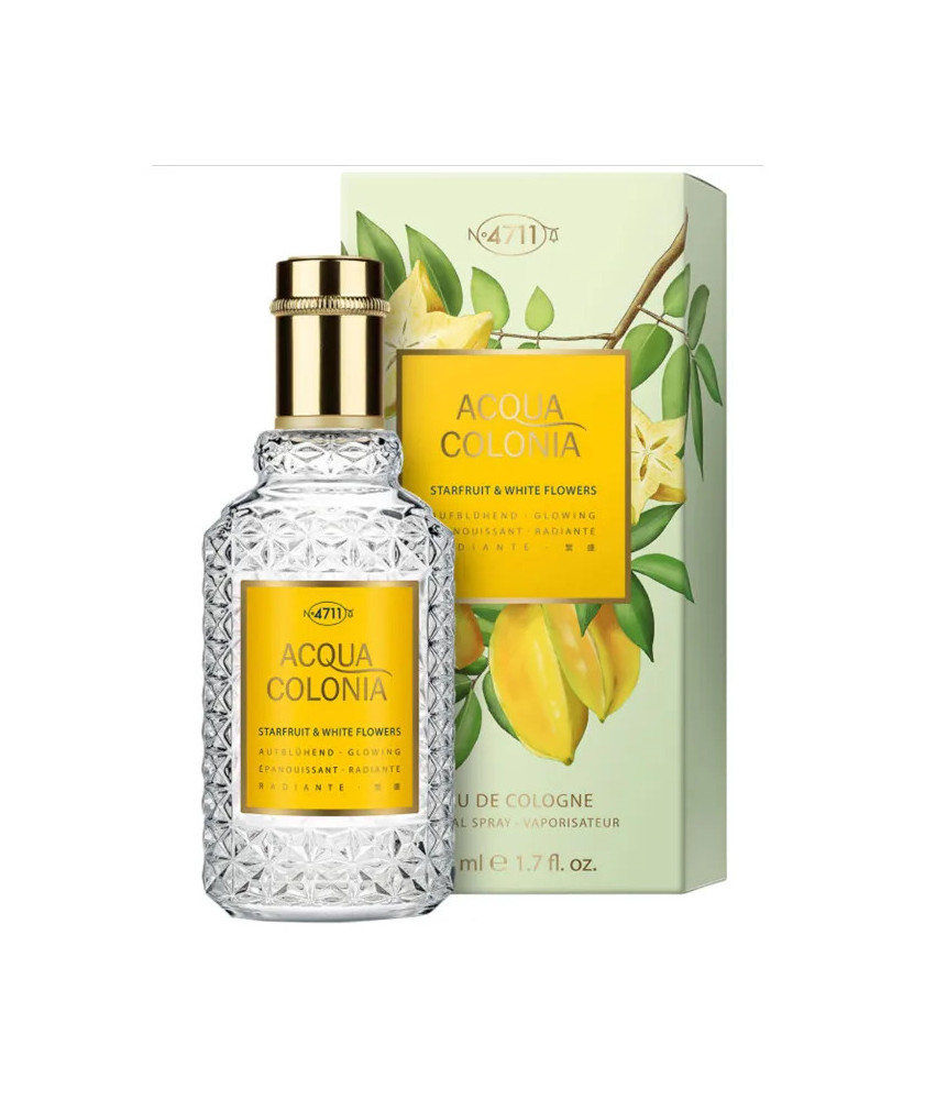 Eau de Cologne 4711 Starfruit y White Flowers 50ml