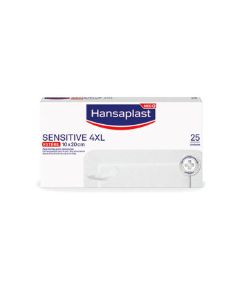 Pansements Hansaplast Sensitive 4XL - Protection Sensible