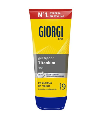 Gel coiffant Giorgi Line Titanium Stilyng 170ml