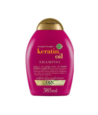 Shampooing anti-casse à l'huile de kératine Ogx 385ml