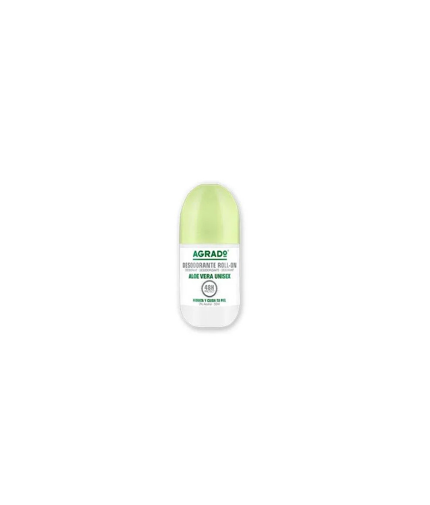 Agrado Roll On Aloe Vera 50 - Fraîcheur naturelle