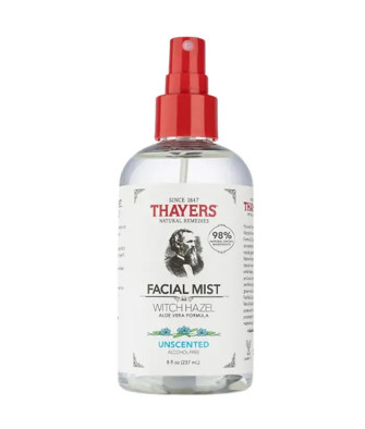Brume visage Thayers sans parfum 237ml