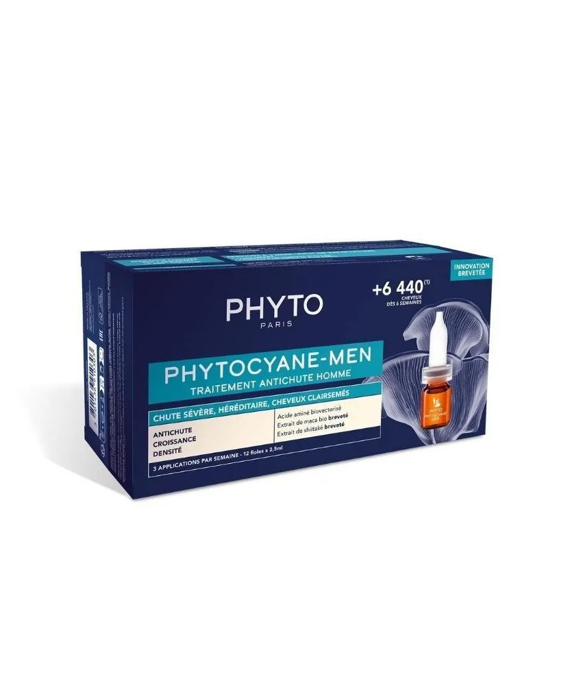 Phyto Phytocyane Men - Traitement anti-chute efficace