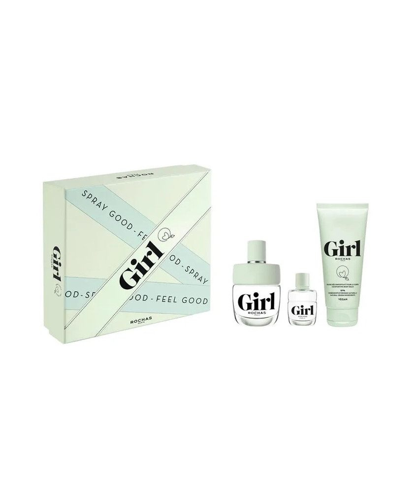 Coffret Rochas Girl 100ml: 3 Produits Eau De Toilette