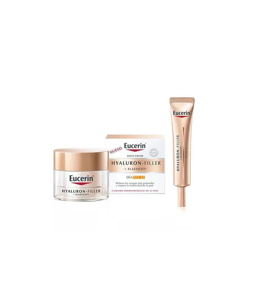 Eucerin Hyaluron Filler Elasticity SPF30 + Contour: Une peau ferme et protégée