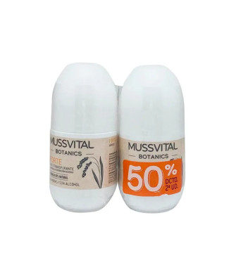 Ensemble de 2 Déodorants Mussvital Botanics Deo Forte 75ml