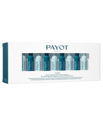 Révélez un teint éclatant en 10 jours avec Payot Cure 10 Jours Rides Éclat Express !