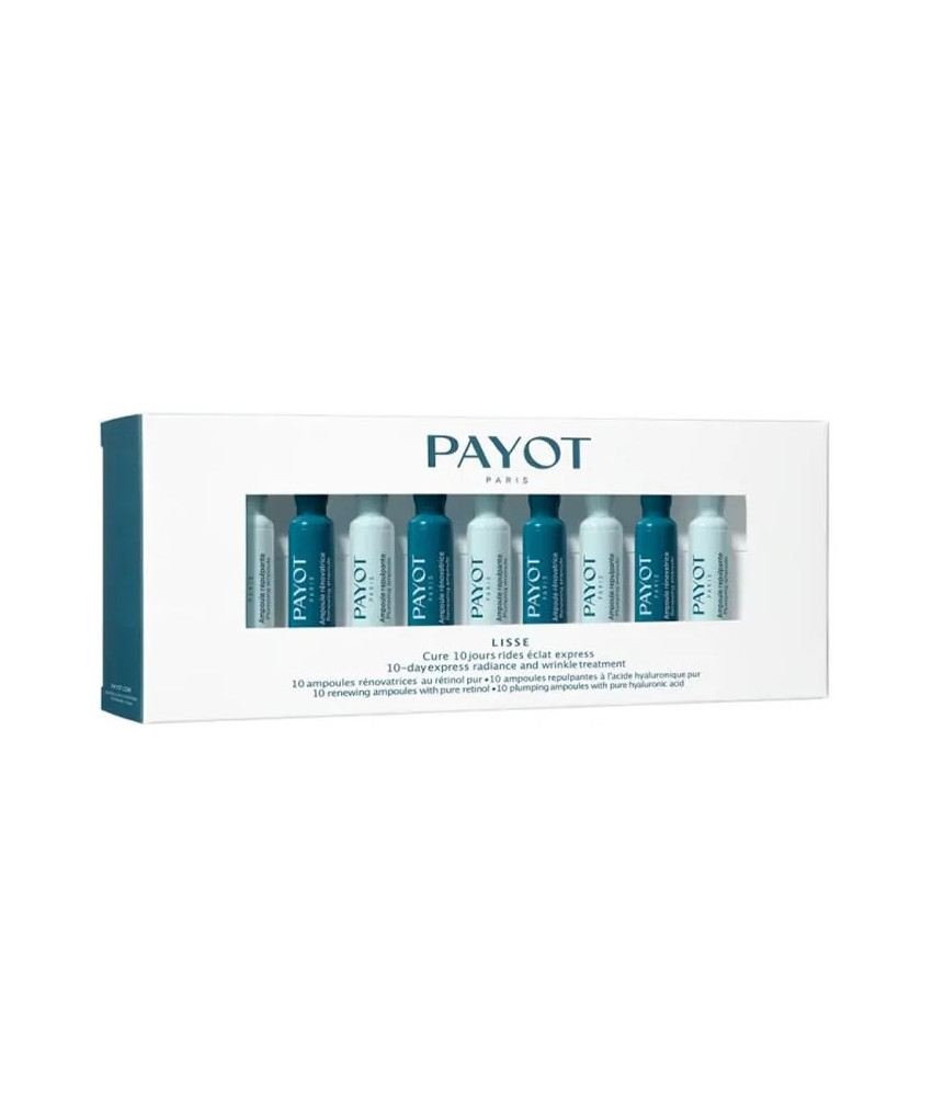 Révélez un teint éclatant en 10 jours avec Payot Cure 10 Jours Rides Éclat Express !