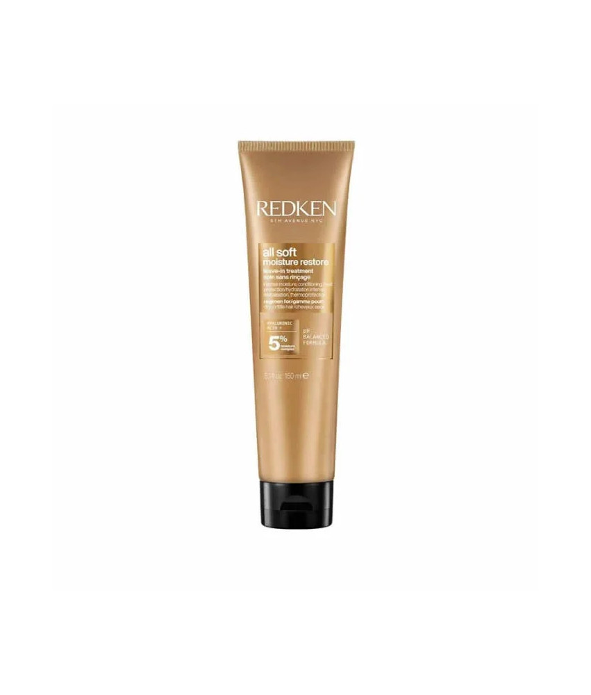 Redken All Soft Moisture Restore Leave-In Treatment 150ml - Nourrit les cheveux secs