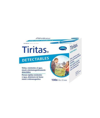 Pansements Hartmann Détectables 19x72mm 100 Unités - Trousse de premiers secours
