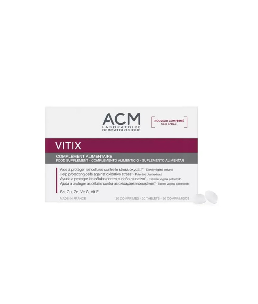 Vitix 30 Tablettes Compléments Alimentaires