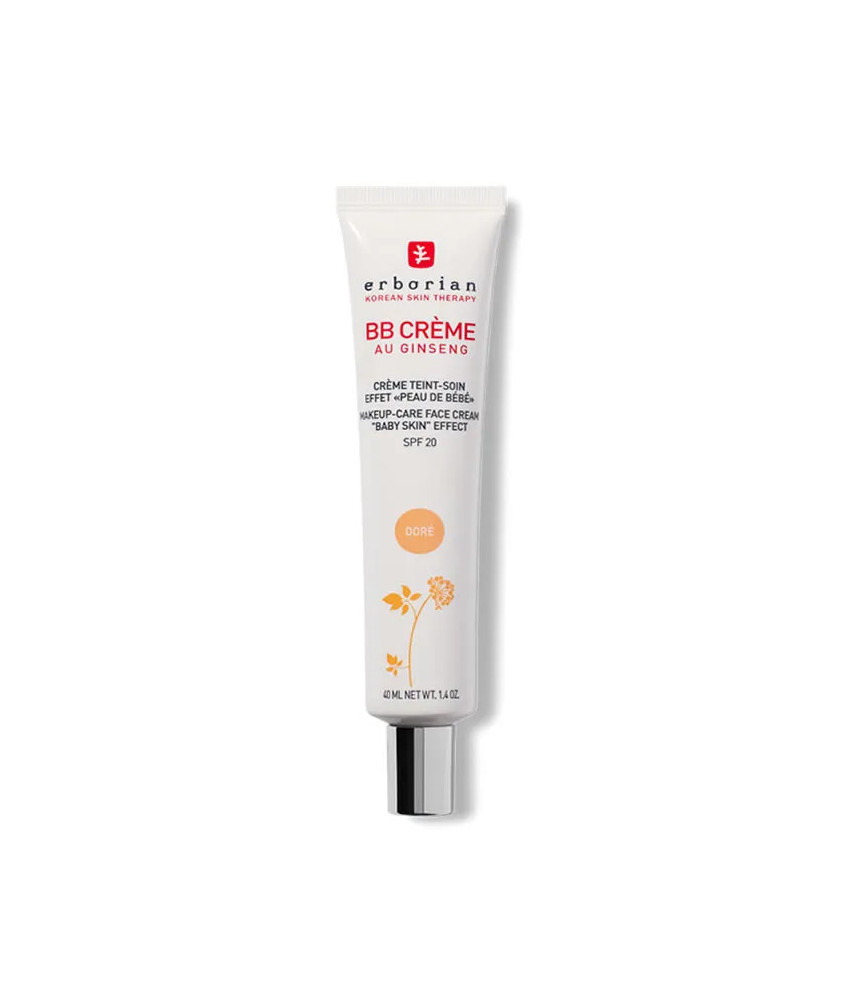 BB Crème Au Ginseng Doré SPF20 40ml: L'éclat naturel parfait en un seul geste !